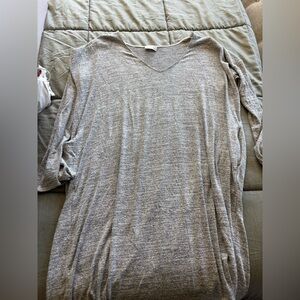 Long sleeve tshirt dress